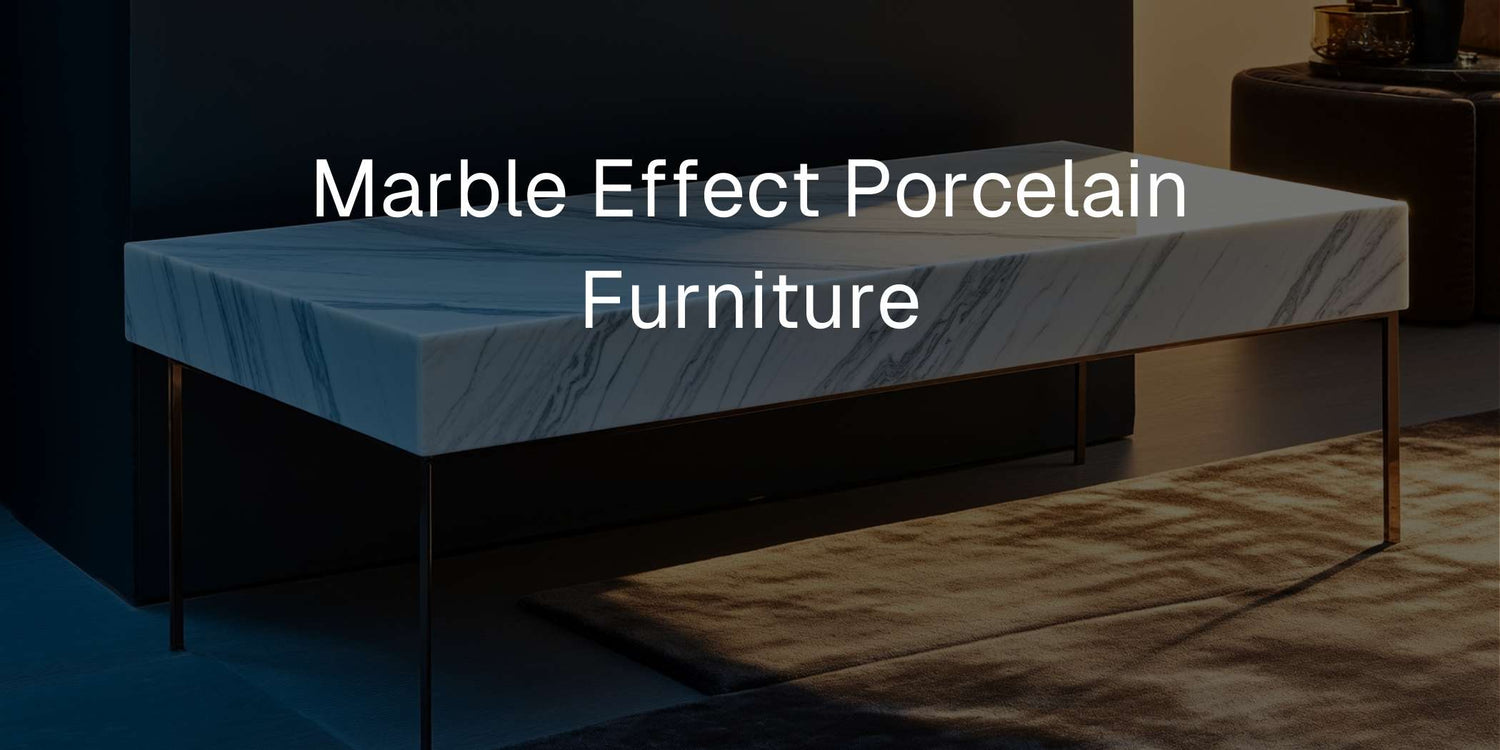 Marble Effect Porcelain Furniture: Top Trending Pieces for 2026 - Mobilia Stone