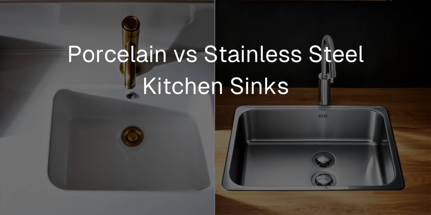 Porcelain vs Stainless Steel Kitchen Sinks: Which Wins? - Mobilia Stone