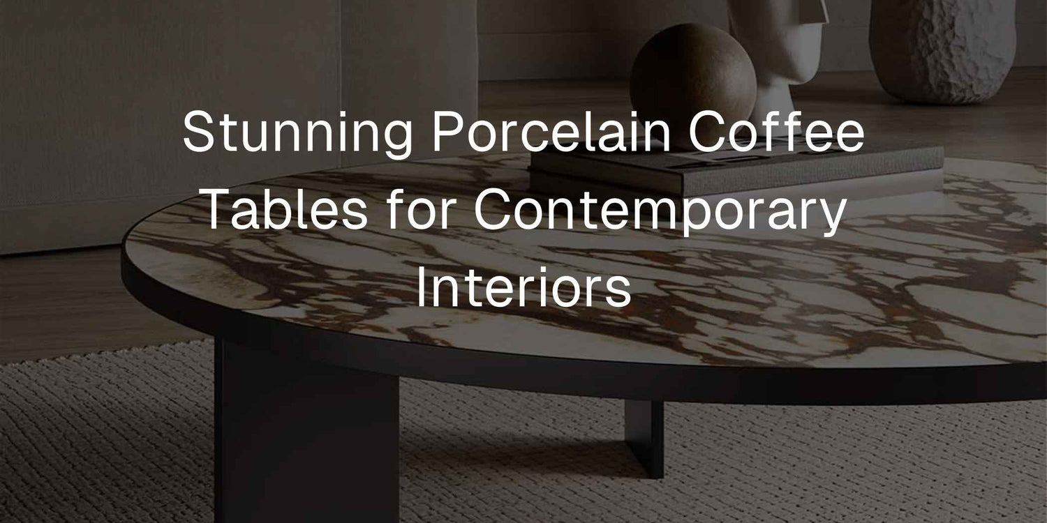 Stunning Porcelain Coffee Tables for Contemporary Interiors - Mobilia Stone