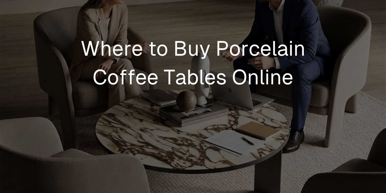 Where to Buy Porcelain Coffee Tables Online: Discover Crafted Elegance with Mobilia Stone - Mobilia Stone