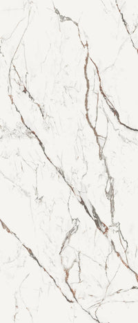 Opera - Ravenna White Marble Tile - Mobilia Stone